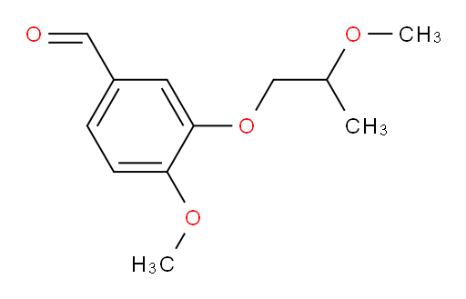 4-methoxy-3-(2-methoxypropoxy)benzaldehyde