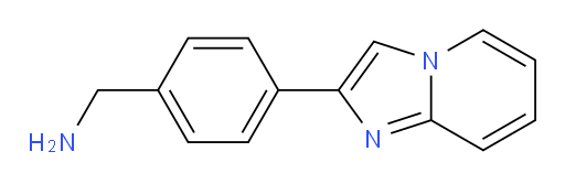 (4-(imidazo[1,2-a]pyridin-2-yl)phenyl)methanamine