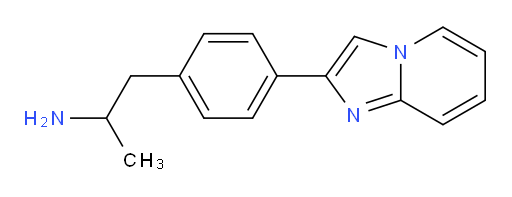 1-(4-(imidazo[1,2-a]pyridin-2-yl)phenyl)propan-2-amine