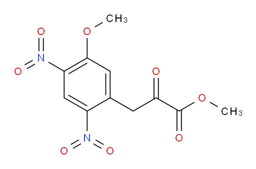 methyl 3-(5-methoxy-2,4-dinitrophenyl)-2-oxopropanoate
