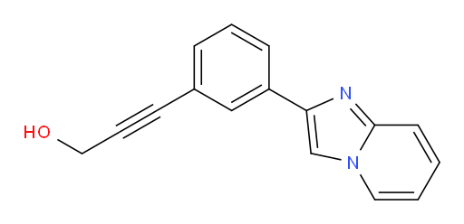 3-(3-(imidazo[1,2-a]pyridin-2-yl)phenyl)prop-2-yn-1-ol