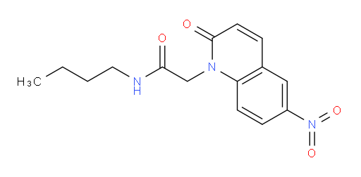 N-butyl-2-(6-nitro-2-oxoquinolin-1(2H)-yl)acetamide