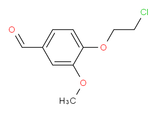 4-(2-chloroethoxy)-3-methoxybenzaldehyde
