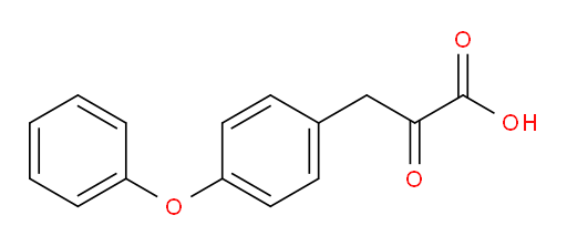 2-oxo-3-(4-phenoxyphenyl)propanoic acid
