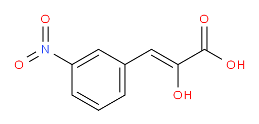 (Z)-2-hydroxy-3-(3-nitrophenyl)acrylic acid