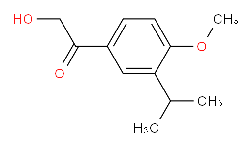 2-hydroxy-1-(3-isopropyl-4-methoxyphenyl)ethanone