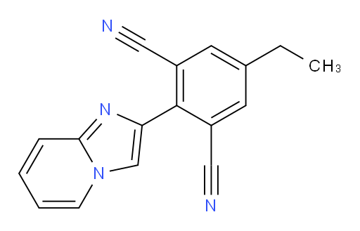 5-ethyl-2-(imidazo[1,2-a]pyridin-2-yl)isophthalonitrile