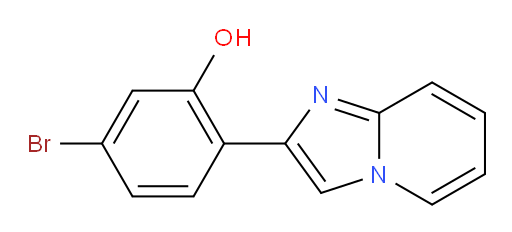 5-bromo-2-(imidazo[1,2-a]pyridin-2-yl)phenol