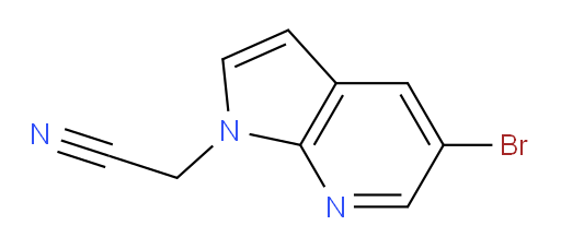 2-(5-bromo-1H-pyrrolo[2,3-b]pyridin-1-yl)acetonitrile