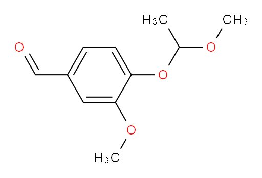 3-methoxy-4-(1-methoxyethoxy)benzaldehyde