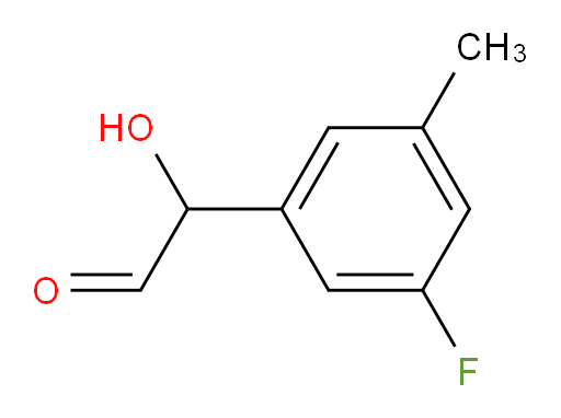 2-(3-fluoro-5-methylphenyl)-2-hydroxyacetaldehyde