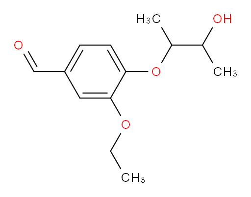 3-ethoxy-4-((3-hydroxybutan-2-yl)oxy)benzaldehyde