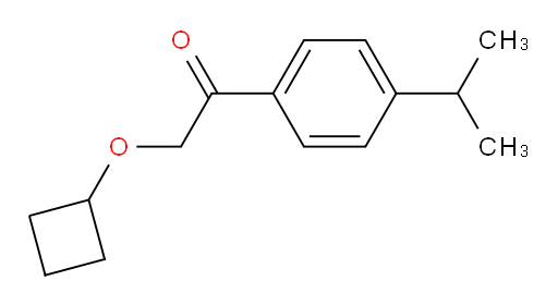 2-cyclobutoxy-1-(4-isopropylphenyl)ethanone