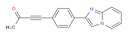 4-(4-(imidazo[1,2-a]pyridin-2-yl)phenyl)but-3-yn-2-one