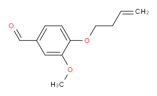4-(but-3-en-1-yloxy)-3-methoxybenzaldehyde