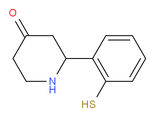 2-(2-mercaptophenyl)piperidin-4-one