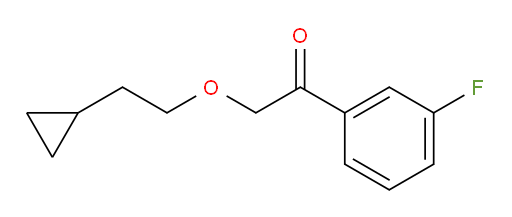 2-(2-cyclopropylethoxy)-1-(3-fluorophenyl)ethanone