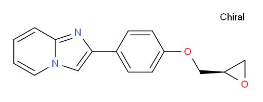 (R)-2-(4-(oxiran-2-ylmethoxy)phenyl)imidazo[1,2-a]pyridine