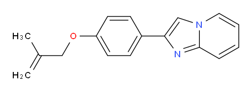 2-(4-((2-methylallyl)oxy)phenyl)imidazo[1,2-a]pyridine