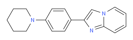 2-(4-(piperidin-1-yl)phenyl)imidazo[1,2-a]pyridine