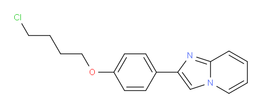 2-(4-(4-chlorobutoxy)phenyl)imidazo[1,2-a]pyridine