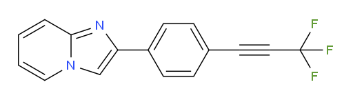 2-(4-(3,3,3-trifluoroprop-1-yn-1-yl)phenyl)imidazo[1,2-a]pyridine