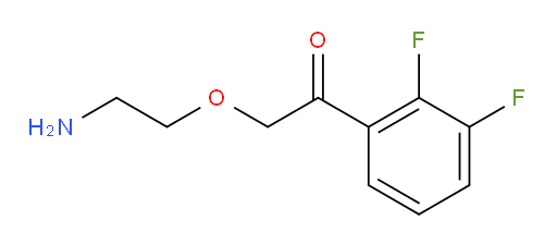 2-(2-aminoethoxy)-1-(2,3-difluorophenyl)ethanone