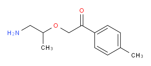 2-((1-aminopropan-2-yl)oxy)-1-(p-tolyl)ethanone