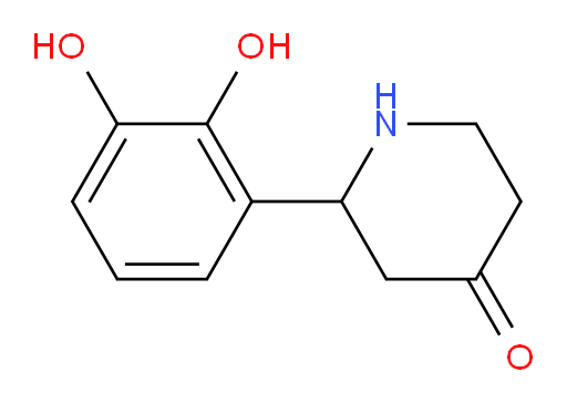 2-(2,3-dihydroxyphenyl)piperidin-4-one