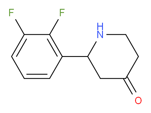 2-(2,3-difluorophenyl)piperidin-4-one