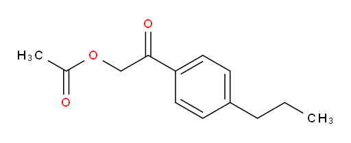 2-oxo-2-(4-propylphenyl)ethyl acetate