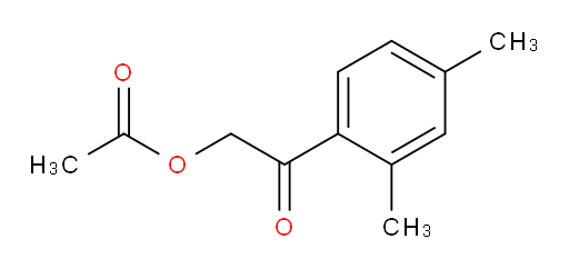 2-(2,4-dimethylphenyl)-2-oxoethyl acetate