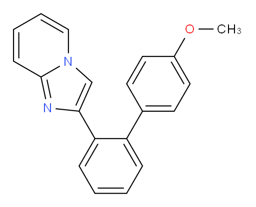 2-(4'-methoxy-[1,1'-biphenyl]-2-yl)imidazo[1,2-a]pyridine