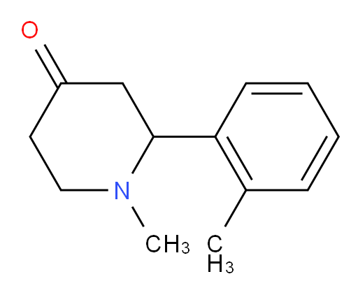 1-methyl-2-(o-tolyl)piperidin-4-one