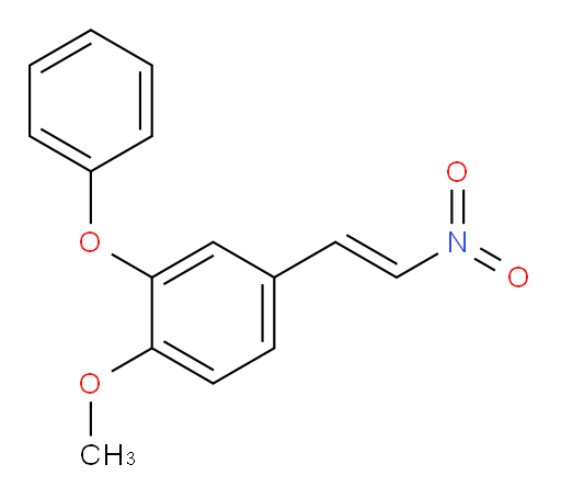 (E)-1-methoxy-4-(2-nitrovinyl)-2-phenoxybenzene