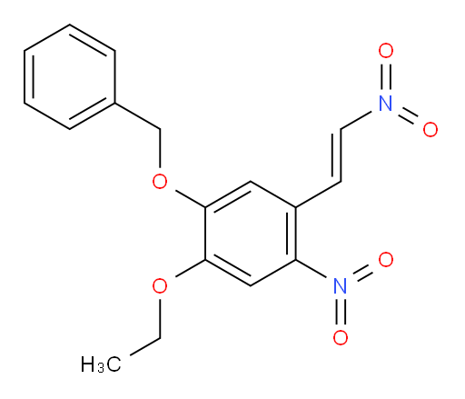 (E)-1-(benzyloxy)-2-ethoxy-4-nitro-5-(2-nitrovinyl)benzene