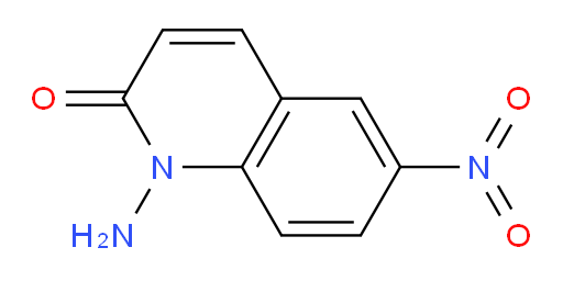 1-amino-6-nitroquinolin-2(1H)-one