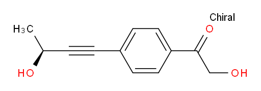 (S)-2-hydroxy-1-(4-(3-hydroxybut-1-yn-1-yl)phenyl)ethanone