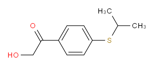 2-hydroxy-1-(4-(isopropylthio)phenyl)ethanone