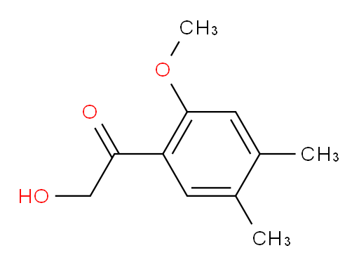 2-hydroxy-1-(2-methoxy-4,5-dimethylphenyl)ethanone