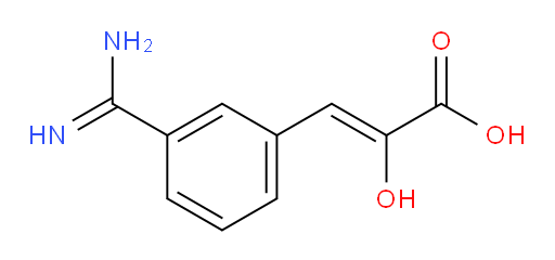 (Z)-3-(3-carbamimidoylphenyl)-2-hydroxyacrylic acid