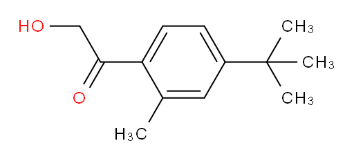 1-(4-(tert-butyl)-2-methylphenyl)-2-hydroxyethanone