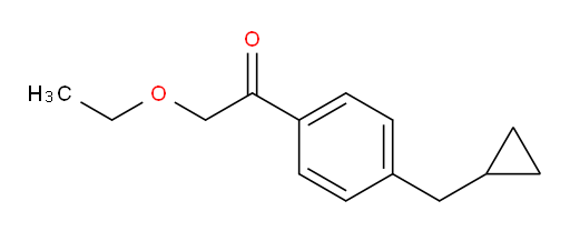1-(4-(cyclopropylmethyl)phenyl)-2-ethoxyethanone