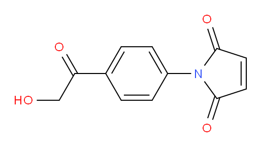 1-(4-(2-hydroxyacetyl)phenyl)-1H-pyrrole-2,5-dione