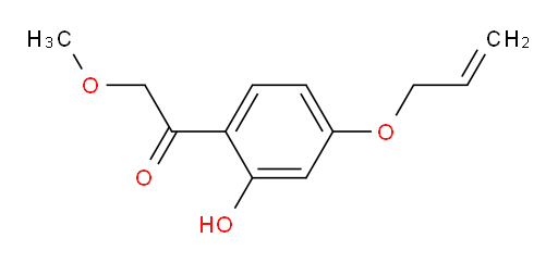 1-(4-(allyloxy)-2-hydroxyphenyl)-2-methoxyethanone