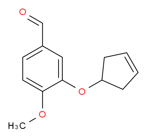3-(cyclopent-3-en-1-yloxy)-4-methoxybenzaldehyde