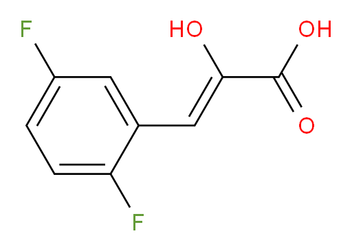 (Z)-3-(2,5-difluorophenyl)-2-hydroxyacrylic acid