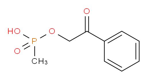 2-oxo-2-phenylethyl hydrogen methylphosphonate