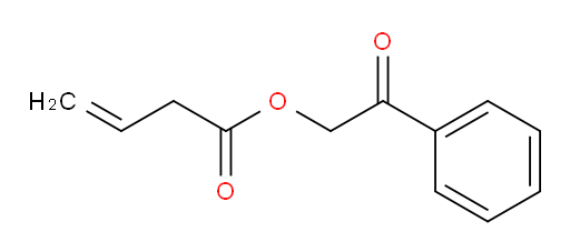 2-oxo-2-phenylethyl but-3-enoate