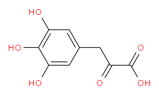 2-oxo-3-(3,4,5-trihydroxyphenyl)propanoic acid